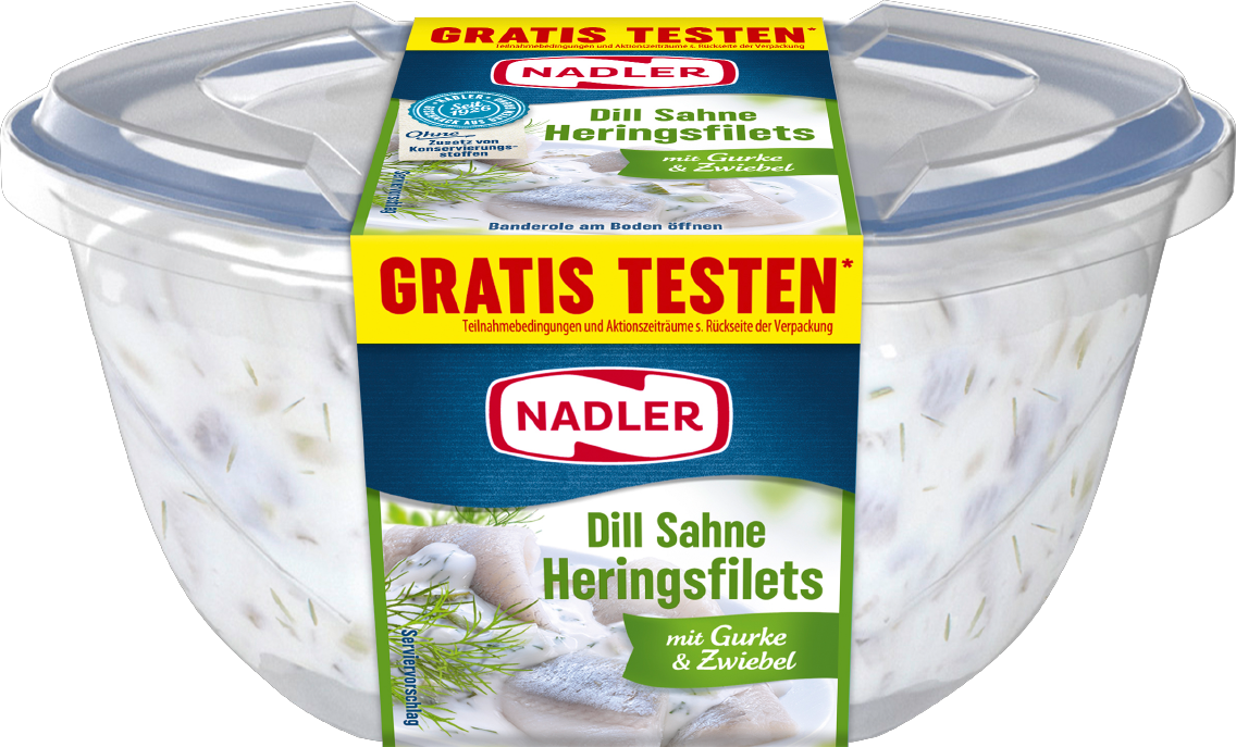 Nadler Sahne Heringsfilets oder Matjes