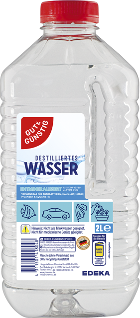 Gut & Günstig Destilliertes Wasser