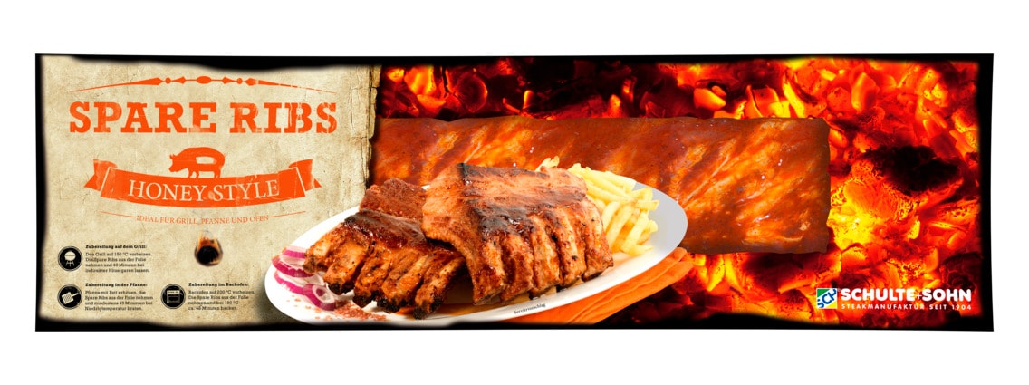 Schulte + Sohn Spare Ribs "Honey Style"