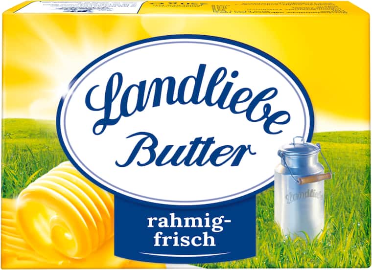 Landliebe Butter rahmig-frisch oder Die Streichzarte