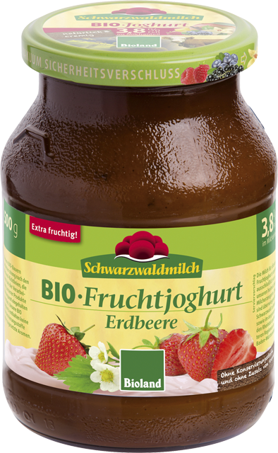 Mittwoch bis Samstag: Schwarzwaldmilch Bioland Fruchtjoghurt