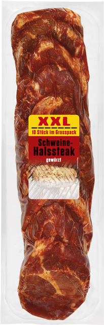 XXL-Grillspaß Schweinehalssteaks