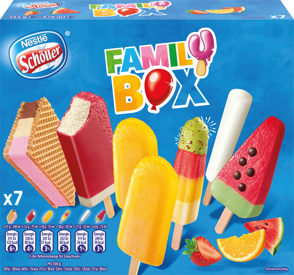 Schöller Multipack Eis