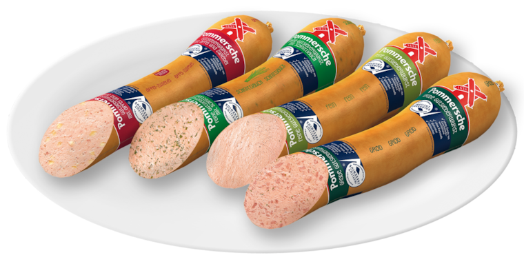 Rügenwalder Teewurst oder Pommersche Leberwurst