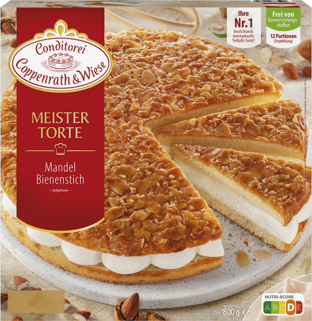 Conditorei Coppenrath & Wiese Meister-Torte Mandel-Bienenstich 