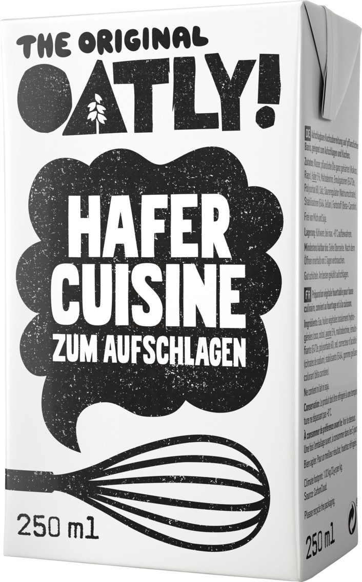 The Original Oatly! Hafer Cuisine