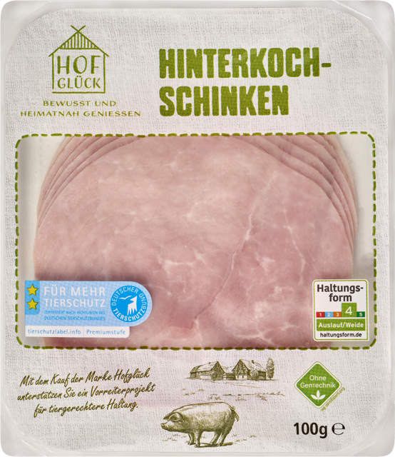Hofglück Hinterkochschinken 
