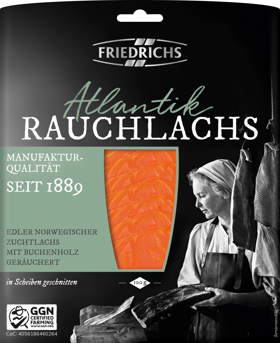 Friedrichs Original Rauch-Lachs oder Graved-Lachs