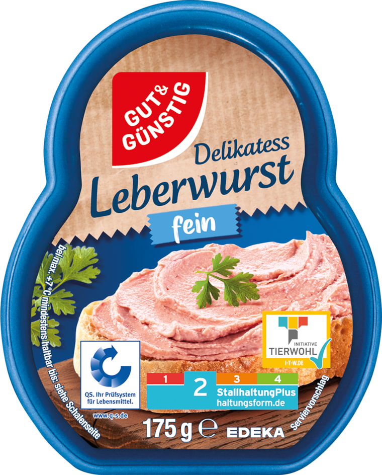 GUT&GÜNSTIG Delikatess-Leberwurst