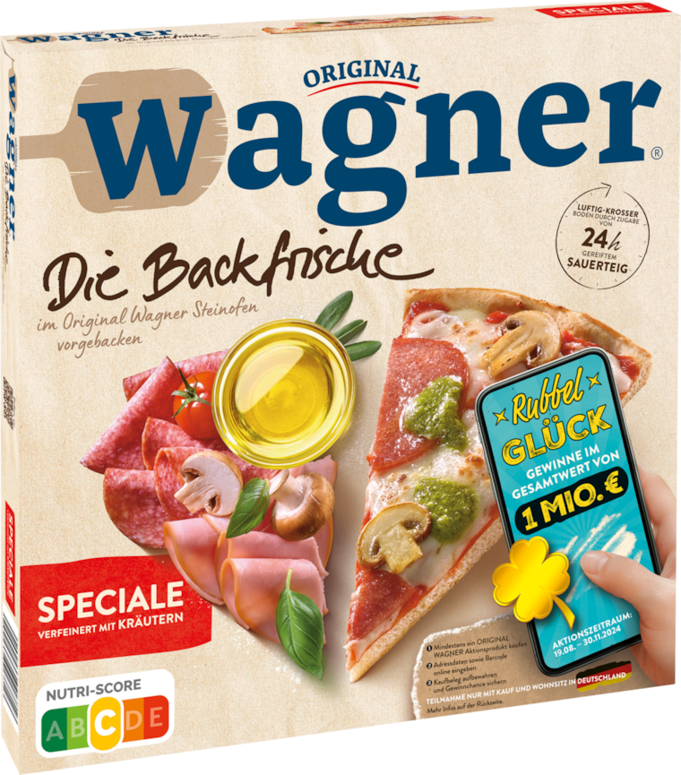 Original Wagner Die Backfrische, Big City Pizza oder Piccolinis