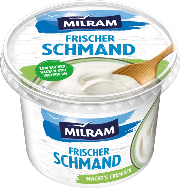 Milram Frischer Schmand oder Vegane Schmand-Alternative