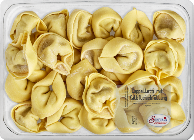 Cappelletti mit Kalbfleischfüllung 