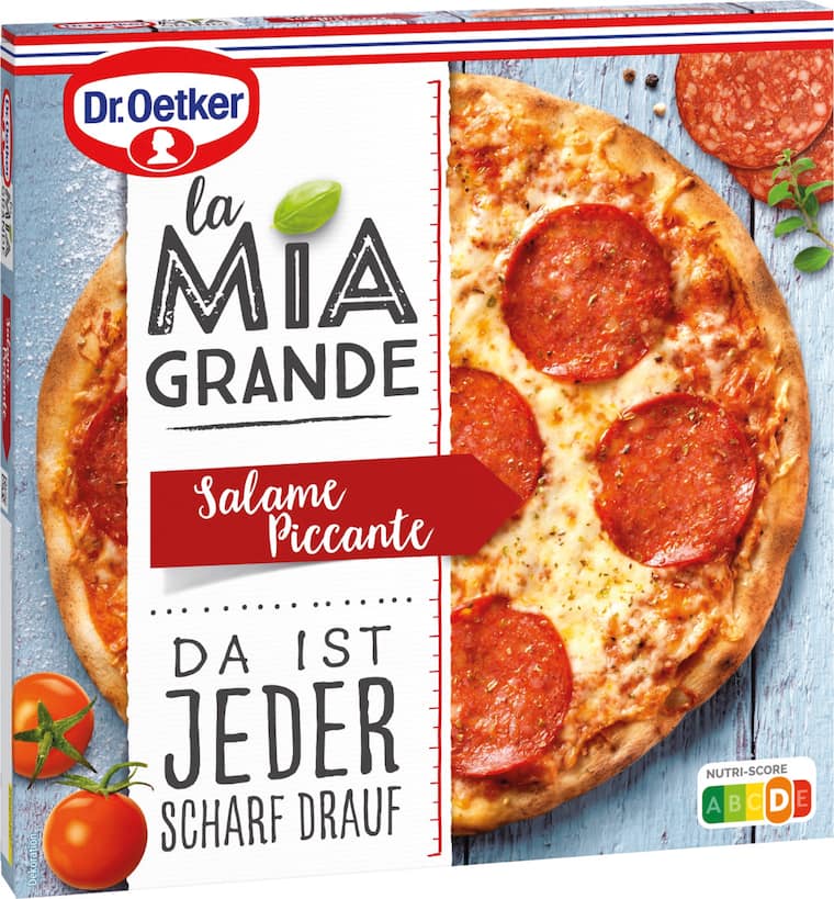 Dr. Oetker la Mia Grande oder la Mia Familia Pizza