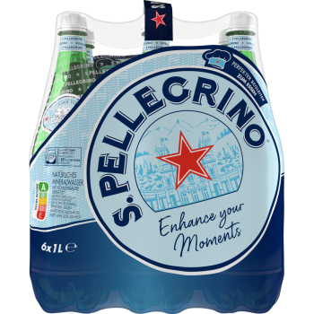 S. Pellegrino oder Acqua Panna Mineralwasser
