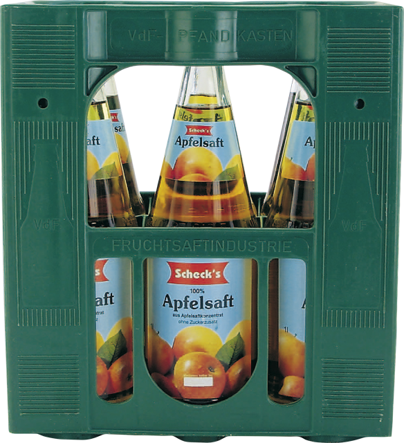 Scheck‘s Apfelsaft klar 