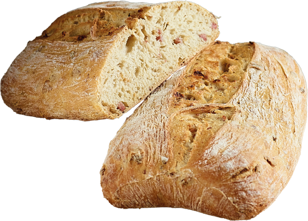 Käfer Ciabatta mit Schinken und Röstzwiebeln