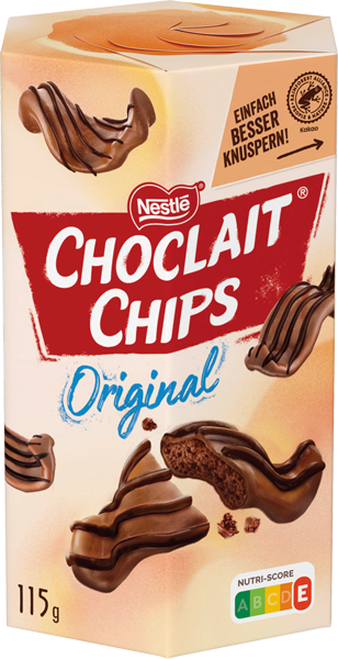 Nestlé Choclait Chips oder Choco Crossies