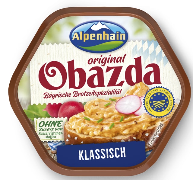 Ab Donnerstag: Alpenhain Original Obazda Klassisch 