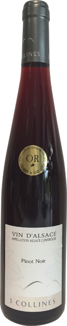 Vin d‘Alsace Domaine Reyser Les Trois Collines Pinot Noir