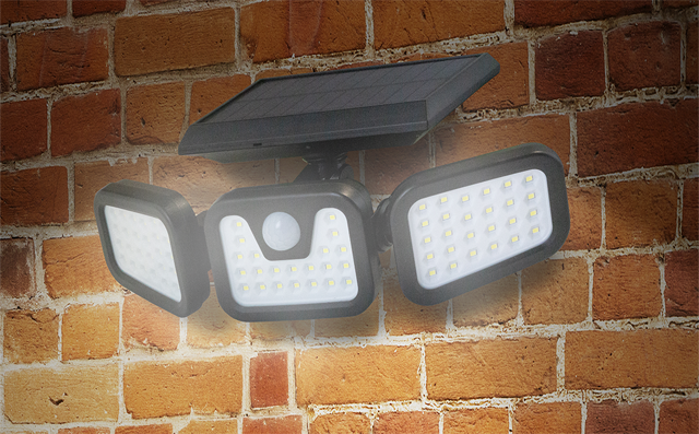 ezolar Solar-LED-Wandleuchte