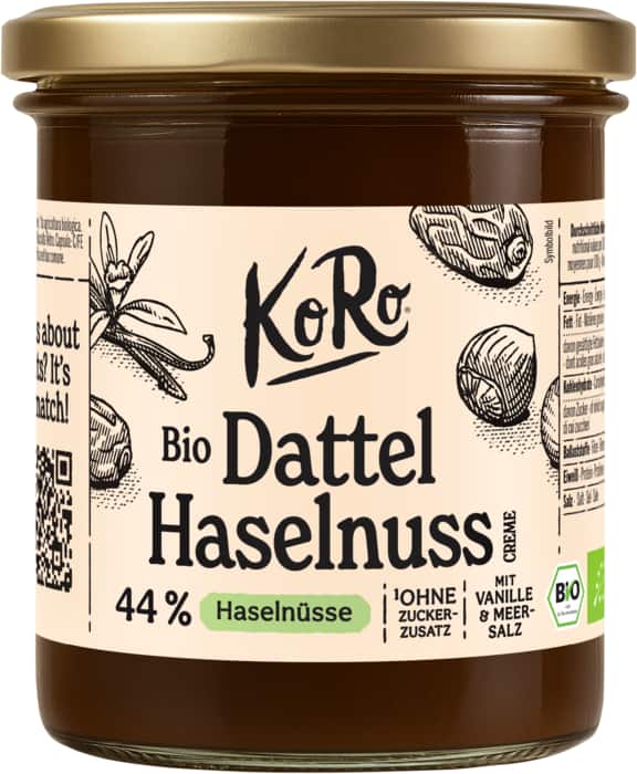 KoRo Bio-Dattel-Haselnuss-Creme