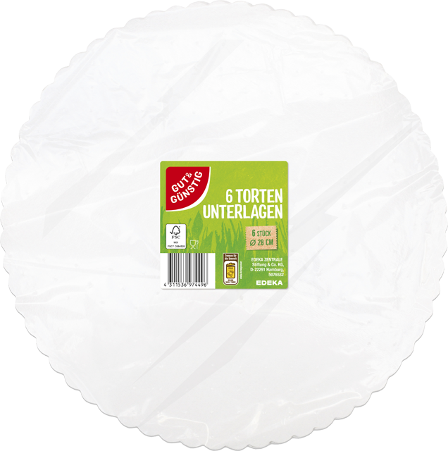 Gut & Günstig Tortenunterlagen