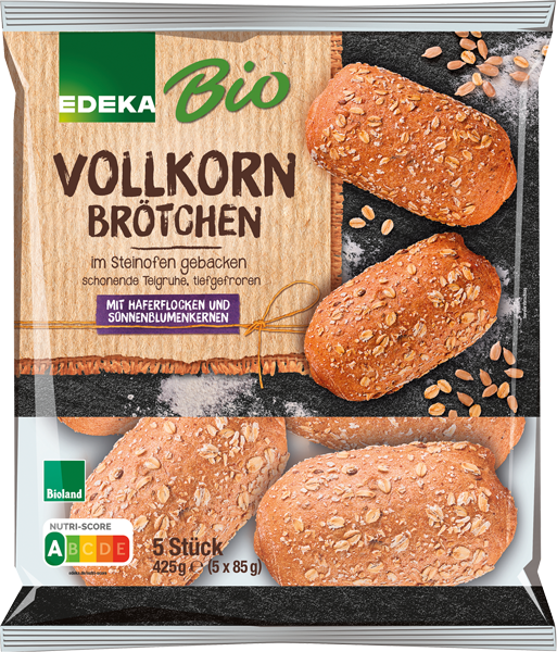 EDEKA Bio Dinkelkrusti, Roggen-, Vollkorn- oder Baguettebrötchen