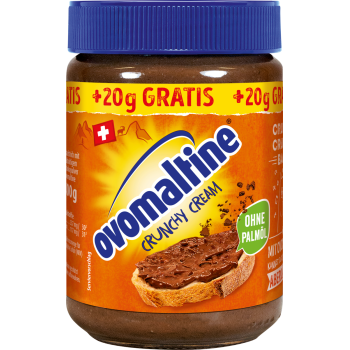 Ovomaltine Crunchy Cream oder Caotina Choco-Crème