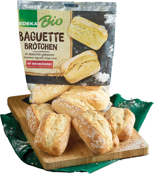 EDEKA Bio Baguettebrötchen