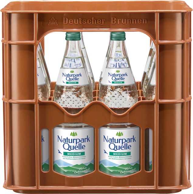 Gebauer’s Jubiläumsknüller: 3 Kisten³ Naturpark Quelle Mineralwasser 