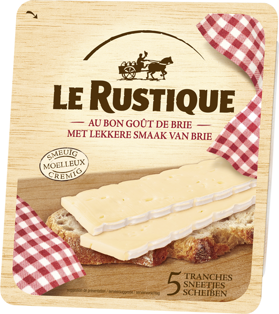 Le Rustique Brie Scheiben