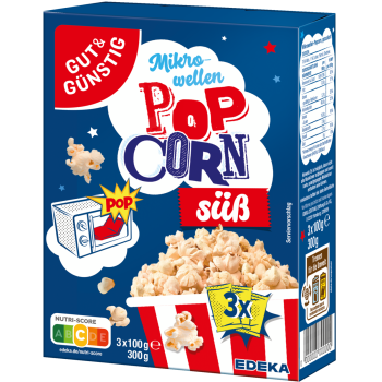 GUT & GÜNSTIG - Mikrowellen-Popcorn