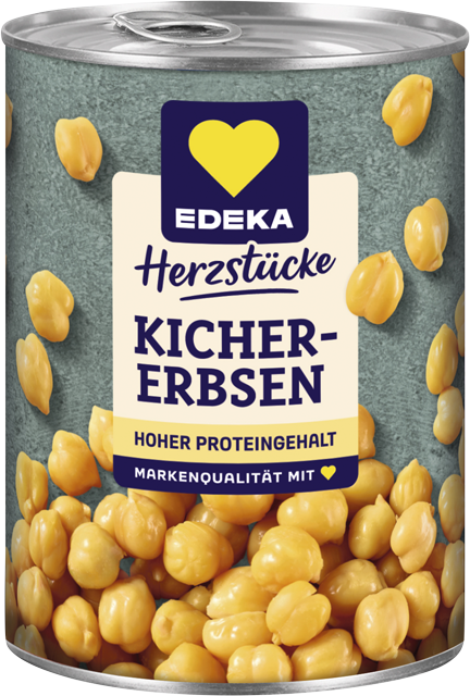 EDEKA Herzstücke Kichererbsen, Kidney Bohnen 