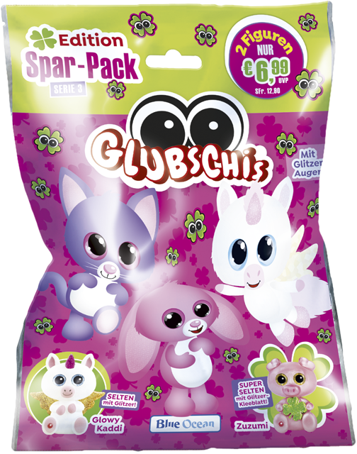 Sammelfiguren Glubschis Spar-Pack