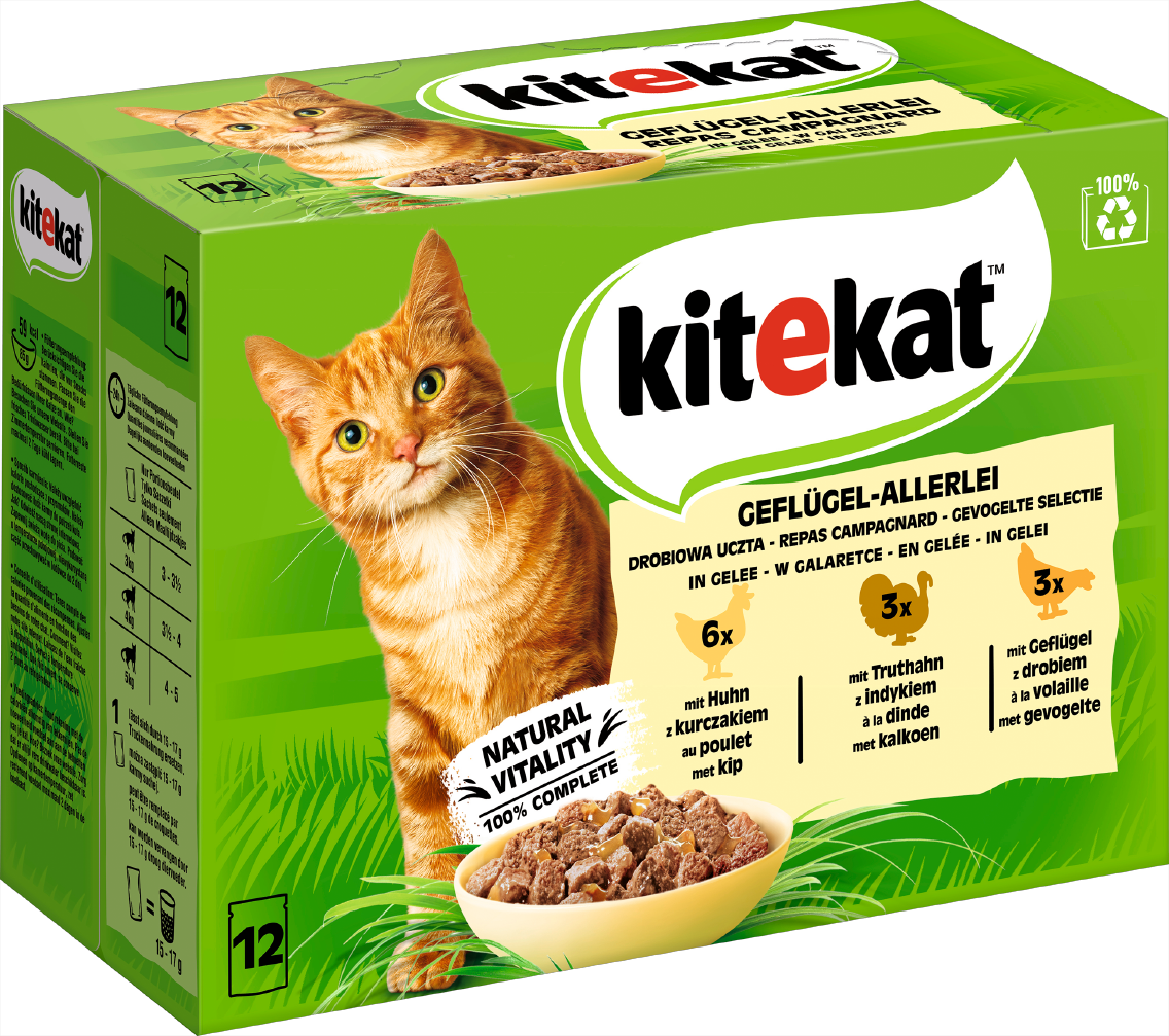 Kitekat Katzen Nassnahrung