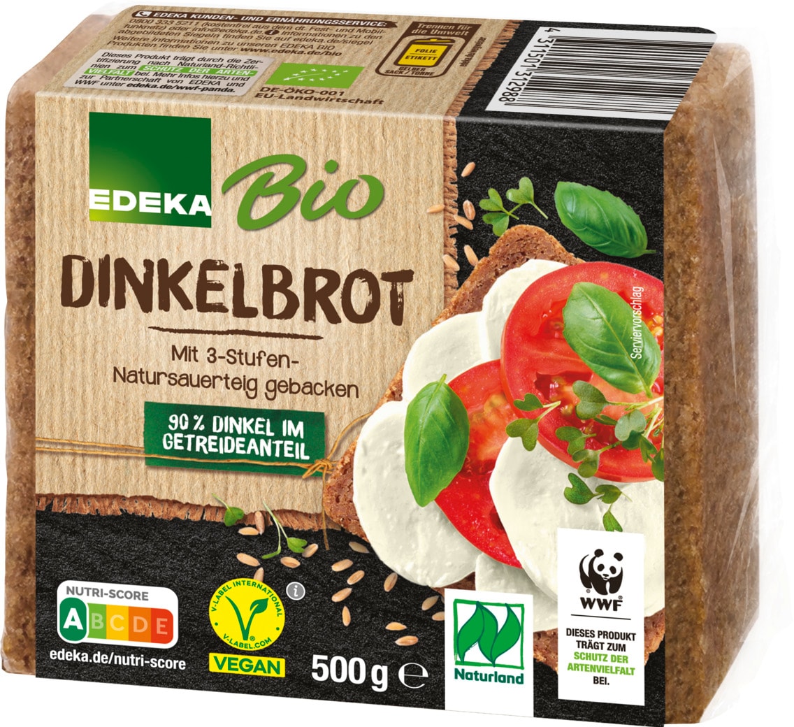EDEKA Bio WWF Dinkelbrot