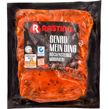 Rasting - „Genau mein Ding“ Schweinerückensteaks