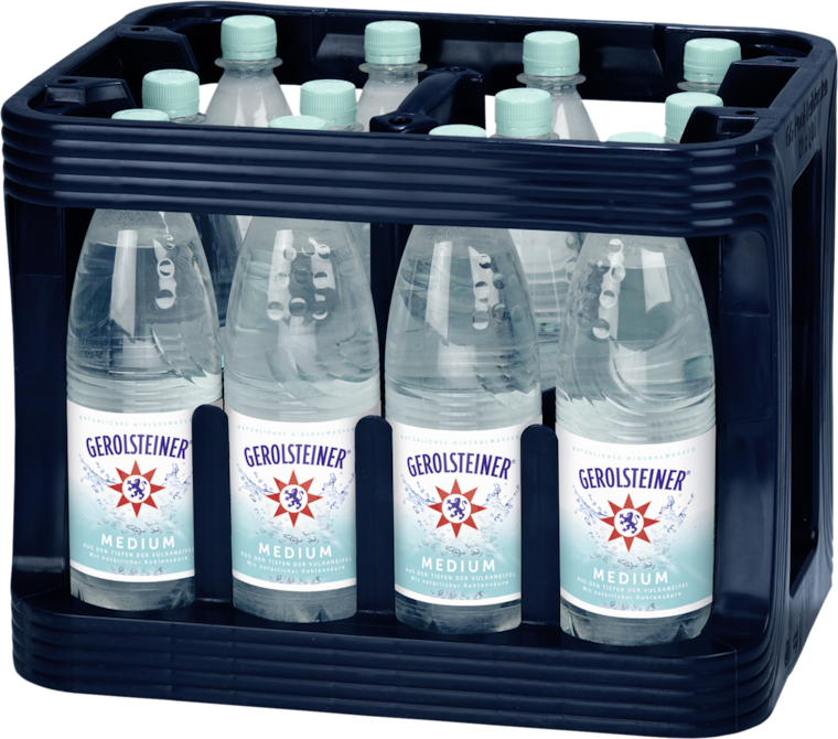 Gerolsteiner natürliches Mineralwasser