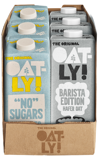 6 Packungen¹ Oatly Hafer 