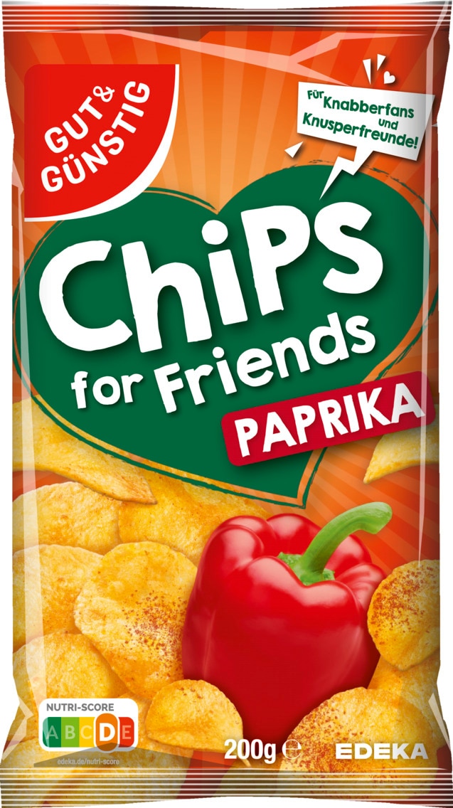 Gut & Günstig Chips for Friends