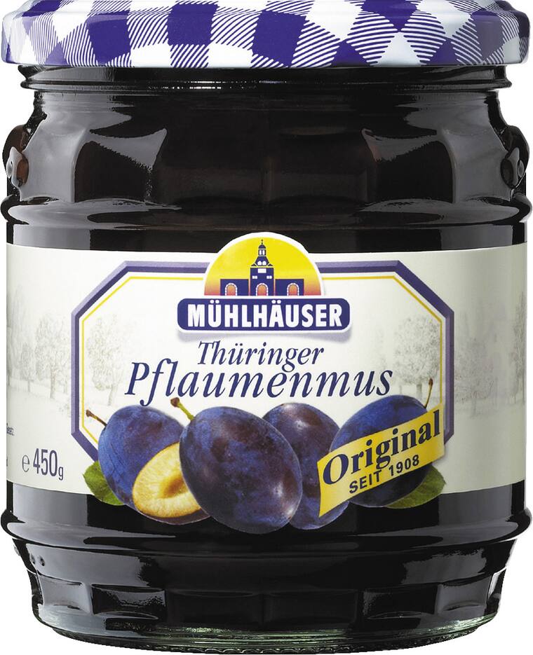 Mühlhäuser Thüringer Pflaumenmus