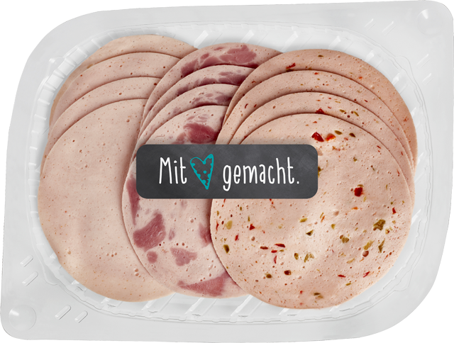 Mit Herz gemacht: Geflügelaufschnitt