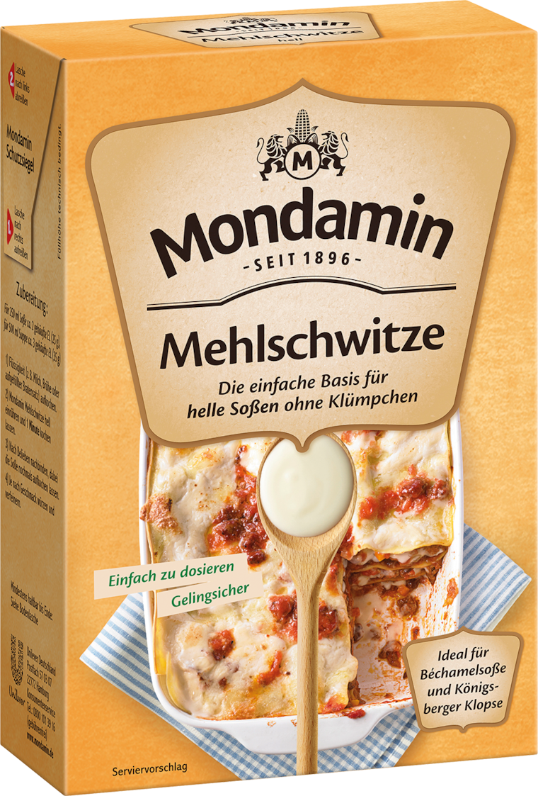 Mondamin Soßenbinder oder Mehlschwitze