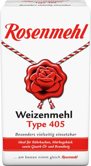 Rosenmehl Weizenmehl