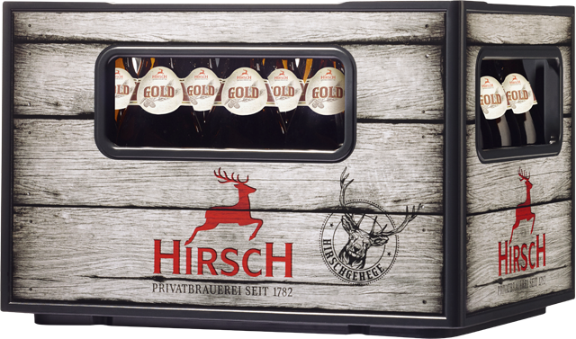 Hirsch Gold oder Pils 