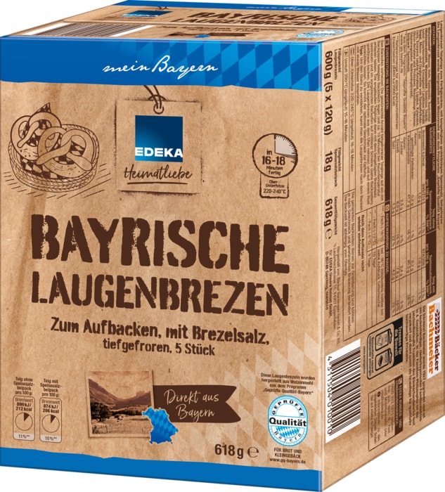 EDEKA Heimatliebe Bayrische Laugenbrezen