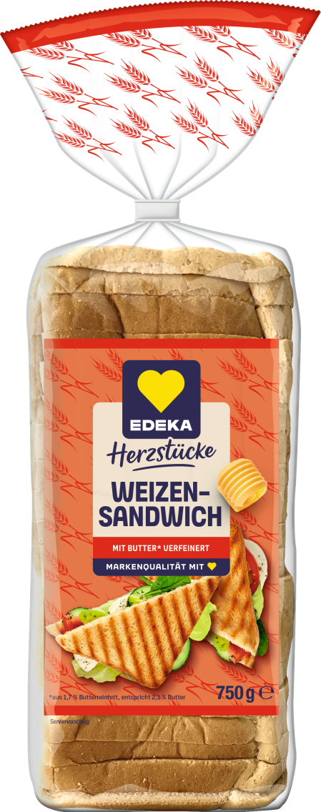 EDEKA Herzstücke Sandwich Toast
