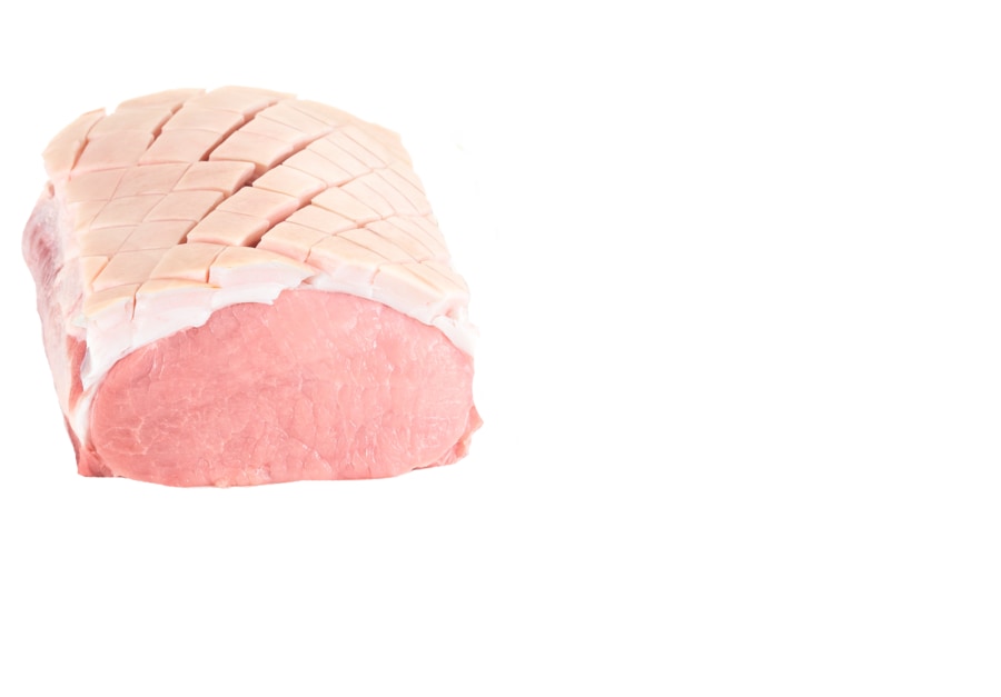 Schweinerücken-Krustenbraten*