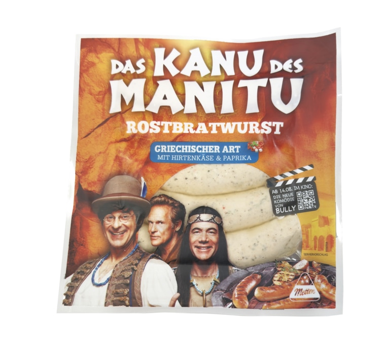 Das Kanu des Manitu Rostbratwurst oder Schinken-Krakauer