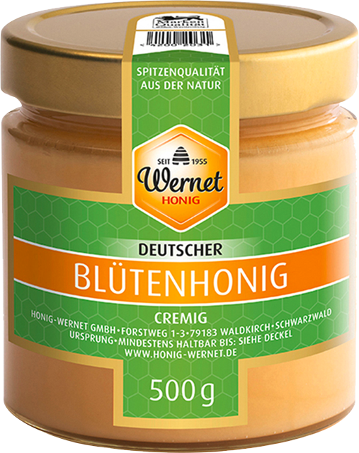 Wernet Blütenhonig cremig oder Waldhonig aromatisch süß 